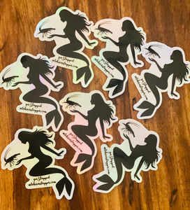 Mermaid Holographic Sticker