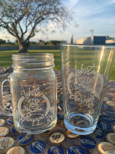 Pick any 2 Lobster Slapper Gauges in Custom Pint or Mason Jar