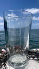 Lobster Gauge Etched Pint Glass