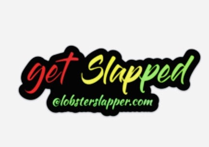 Get Slapped Rasta Bumper Sticker