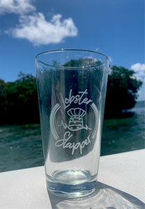 Combo Deal Pint Glass & Pick 1 Lobster Gauge
