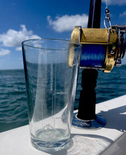 Lobster Gauge Etched Pint Glass