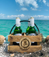 Handmade Lobster Trap Caddy (no bottle opener)
