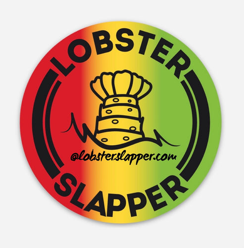 REGGAE HOLOGRAPHIC RASTA STICKER