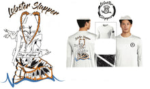 CLEARANCE!! Men's/Woman's White Mer-Lobster Shirt UV Long Sleeve Tee
