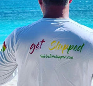 Men's/Woman's White Rasta Shirt UV Long Sleeve Tee