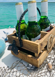 Handmade Lobster Slapper Trap Caddy w/ Bottle Opener